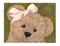 Art: Miss Teddy Original SOLD by Artist Kimbearly's Originals