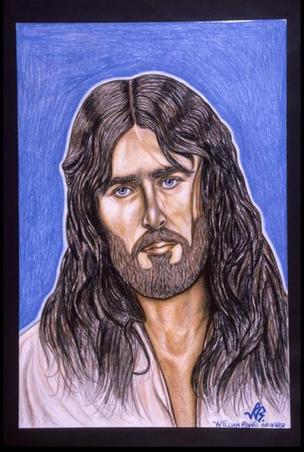Art: JESUS CHRIST by Artist William Powell Brukner