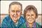 Art: FRANK & HENNIE SUE SIMMEN by Artist William Powell Brukner