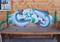 Art: Playful Trout in town by Artist Jo Lynch