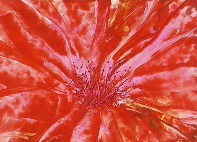Art: Floral close up by Artist Ulrike 'Ricky' Martin