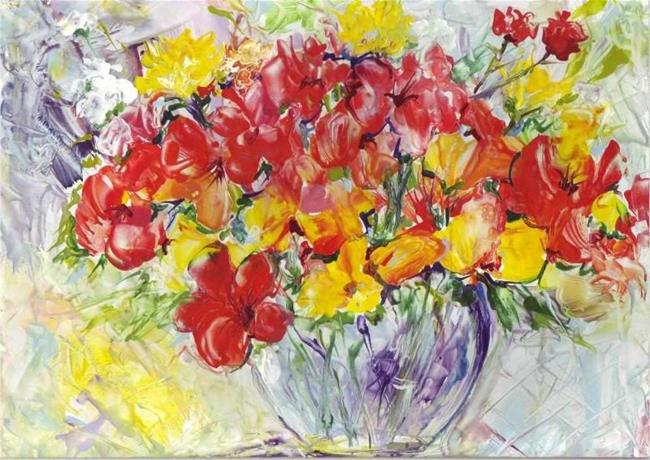 Art: BRIGHT BOUQUET by Artist Ulrike 'Ricky' Martin