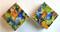 Art: Encaustic Abstract - set of two by Artist Ulrike 'Ricky' Martin