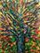 Art: Encaustic Autumn Tree - sold by Artist Ulrike 'Ricky' Martin