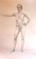 Art: THIN NUDE MAN by Artist Lauren Cole Abrams