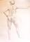 Art: NUDE WITH BRAID by Artist Lauren Cole Abrams