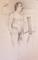 Art: NUDE MAN WITH EASEL by Artist Lauren Cole Abrams