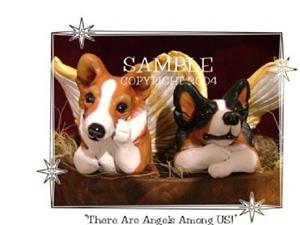 Detail Image for art Corgi Note Cards & Envelopes