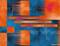 Art: Blue Blasting Blocks by Artist Shirley Inocent