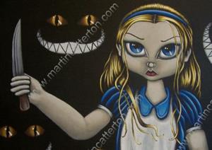 Detail Image for art ALICE AND THE SINISTER SMILES