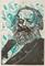 Art: Socially Acceptable Portrait of Karl Marx by Artist Aimee L. Dingman
