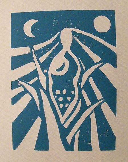 Art: Selu the Corn Mother by Artist Amanda Makepeace