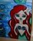 Art: Little Mermaid by Artist Vyckie Van Goth