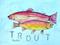 Art: Nice Pair Of Rainbow Trout by Artist Ulrike 'Ricky' Martin