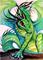 Art: Green Prowling by Artist Nico Niemi