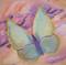 Art: Butterfly and Clouds by Artist Cynthia Schmidt