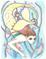 Art: Upsidown Mermaid full by Artist Molly Harrison