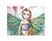 Art: April fairy close up by Artist Molly Harrison