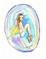 Art: fairy in bubble full by Artist Molly Harrison
