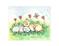 Art: Kitties in the Clover Patch by Artist Molly Harrison