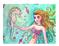 Art: The Mermaid and Her Friends Close Up by Artist Molly Harrison