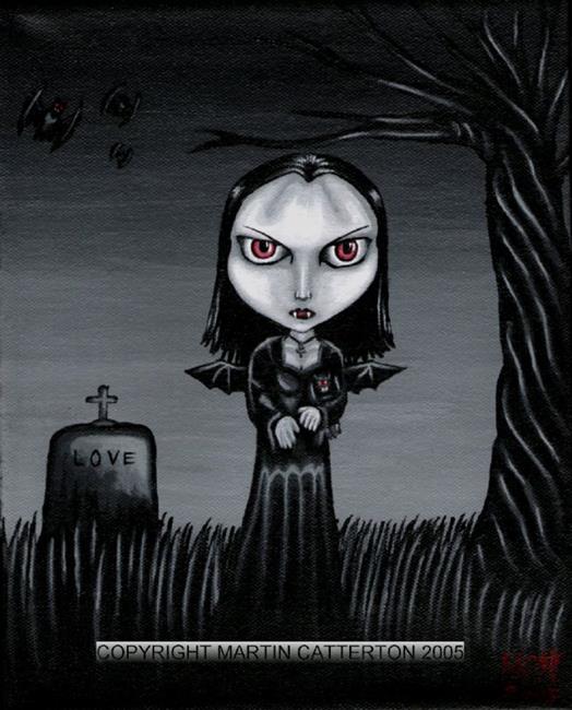 Art: LOVE BITES art print by Artist Martin Catterton