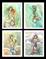 Art: mermaid cards by Artist Molly Harrison