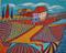 Art: Paysage Un D'Imagination by Artist Virginia Kilpatrick