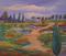 Art: Flowers along The Road by Artist Virginia Kilpatrick