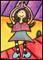 Art: Dancing in the Attic by Artist Amanda Hone