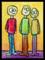 Art: Tall People by Artist Amanda Hone