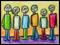 Art: Short People by Artist Amanda Hone