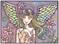 Art: garden angel aceo by Artist Molly Harrison