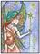 Art: Magic Wand Fairy aceo by Artist Molly Harrison