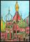 Art: St. Basil's Cathedral by Artist Amanda Hone