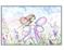 Art: Pink Wildflower Fairy by Artist Molly Harrison