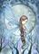 Art: dark moon by Artist Molly Harrison