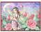 Art: The Rose Garden at Midnight by Artist Molly Harrison