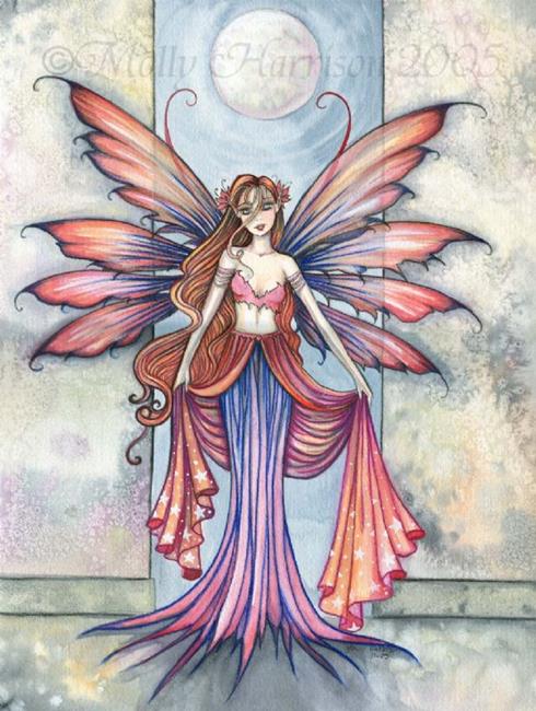 Art: Visitor by Artist Molly Harrison