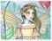 Art: Paradise found close up by Artist Molly Harrison