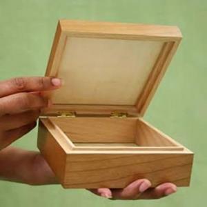 Detail Image for art RAINBOW WOOD PORCELAIN TILE JEWELRY BOX 