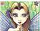 Art: Davina Close up by Artist Molly Harrison