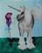 Art: The Faery and the Unicorn by Artist Misty Monster