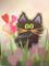 Art: Valentine's Kitty #2 by Artist Cynthia Schmidt