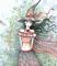 Art: Which who celebrates spring close up by Artist Molly Harrison