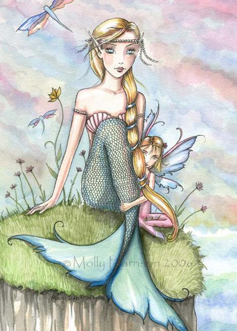 Art: Magical bluff by Artist Molly Harrison