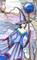 Art: blue witch close up by Artist Molly Harrison