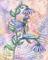 Art: Little blue by Artist Molly Harrison