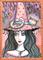 Art: ACEO the napping hat by Artist Molly Harrison