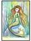 Art: The Lonely Mermaid by Artist Molly Harrison